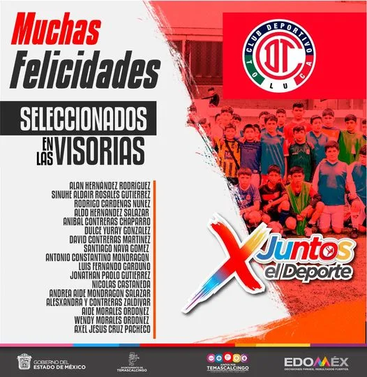 1692226776 MUCHAS FELICIDADES A LOS NUEVOS SELECCIONADOS EN LAS VISORIAS JuntosPorElDepor jpg