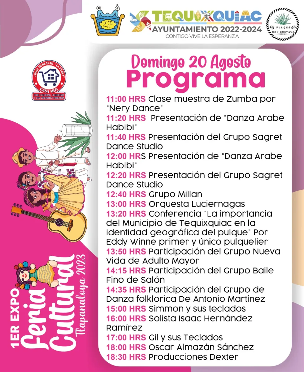 1692282977 204 Te presentamos el programa de la Primer Expo Feria Tlapanaloya