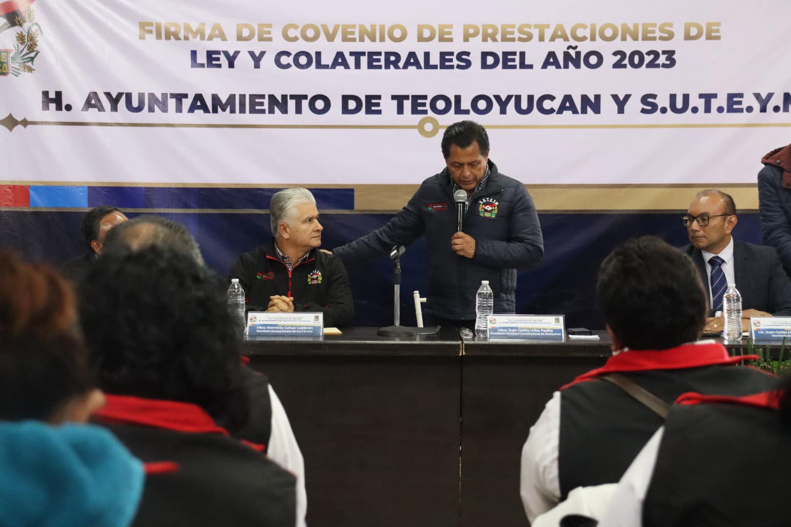 1692294471 58 Firma de Convenio de Prestaciones de Ley y Colaterales del