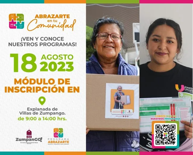 1692297651 El Ayuntamiento de Zumpango y el Programa ABRAZARTE han unido jpg