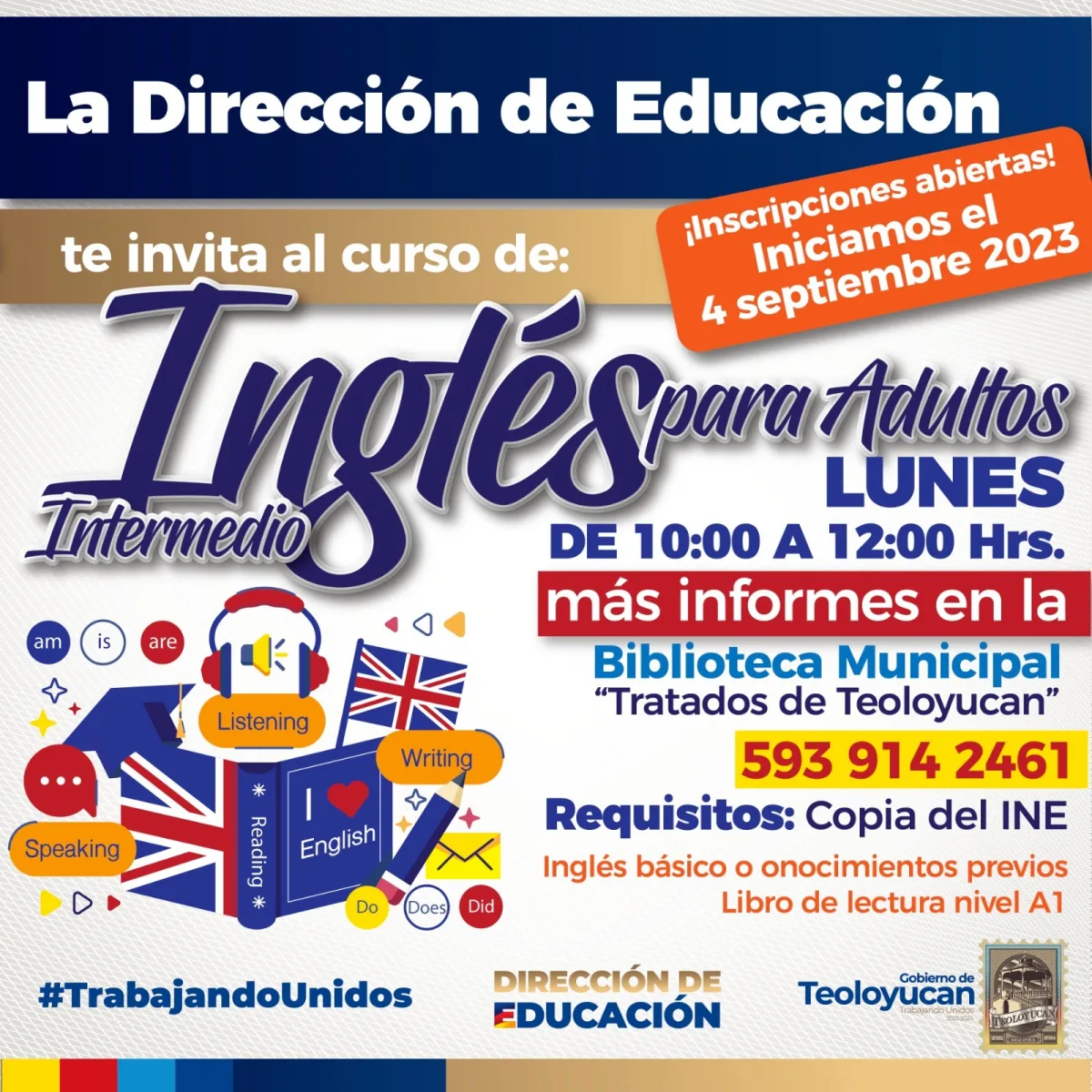 1692309034 995 Curso de Ingles El H Ayuntamiento de Teoloyucan en coordinacion