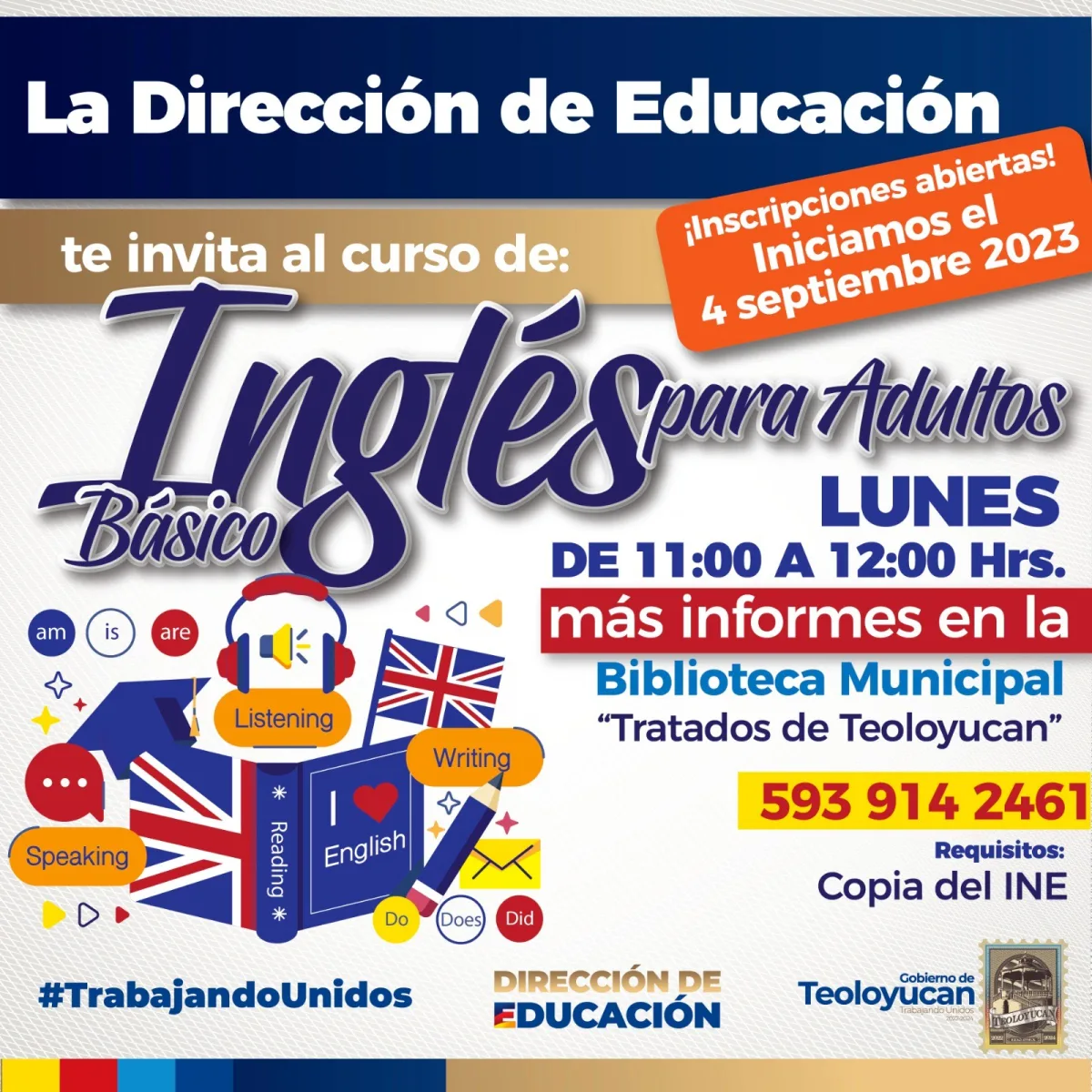 1692309053 Curso de Ingles El H Ayuntamiento de Teoloyucan en coordinacion