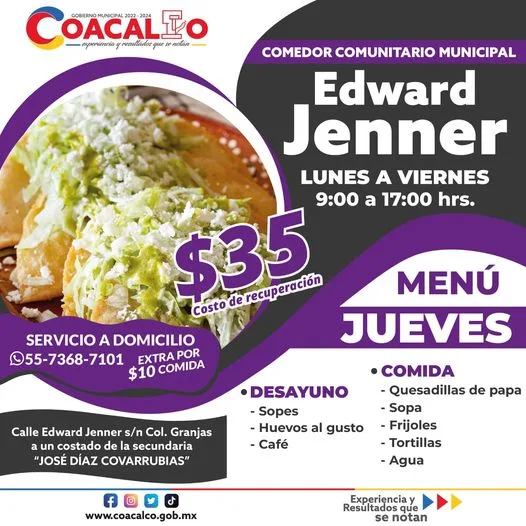 1692311319 ¡Lanzate al comedor comunitario Edward Jenner y disfruta del menu jpg