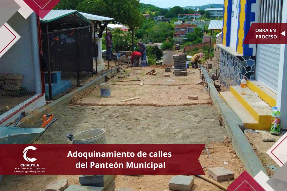 1692380131 410 ¡Las obras en Chiautla no se detienen