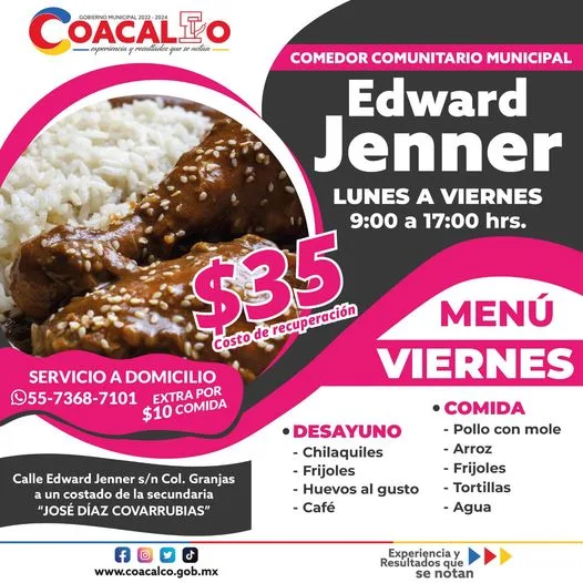 1692390821 Checa el menu de hoy que esta disponible en el jpg