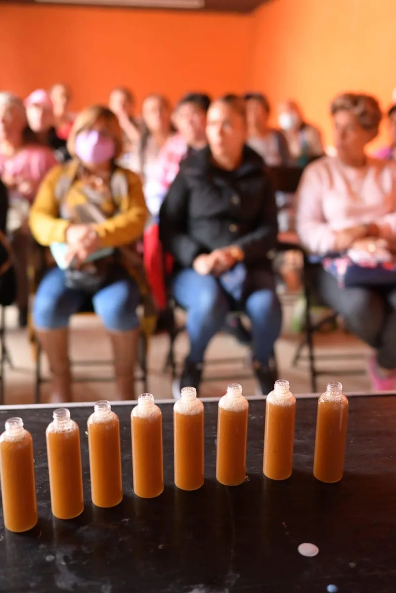 1692398027 539 La DireccionDeLasMujeres impartio el curso Elaboracion de Shampoo a base