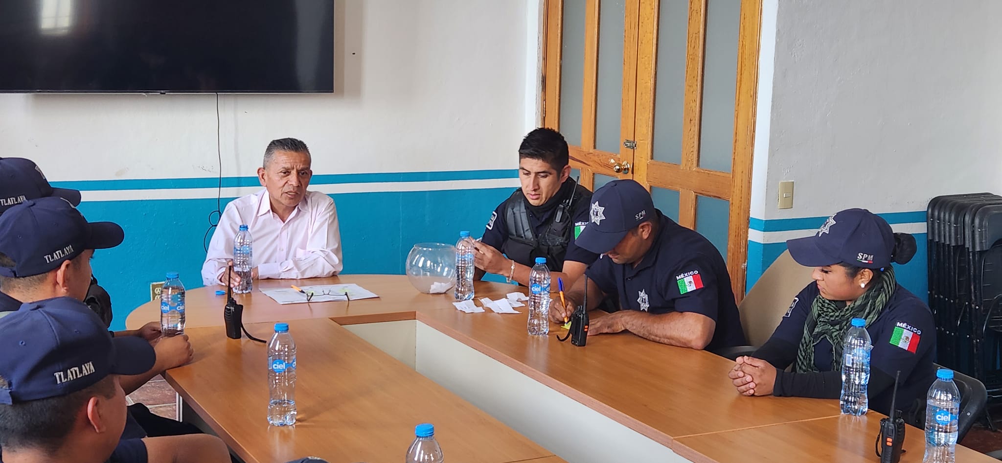 1692399797 772 Reunion con el cuerpo de Seguridad Publica Municipal de Tlatlaya