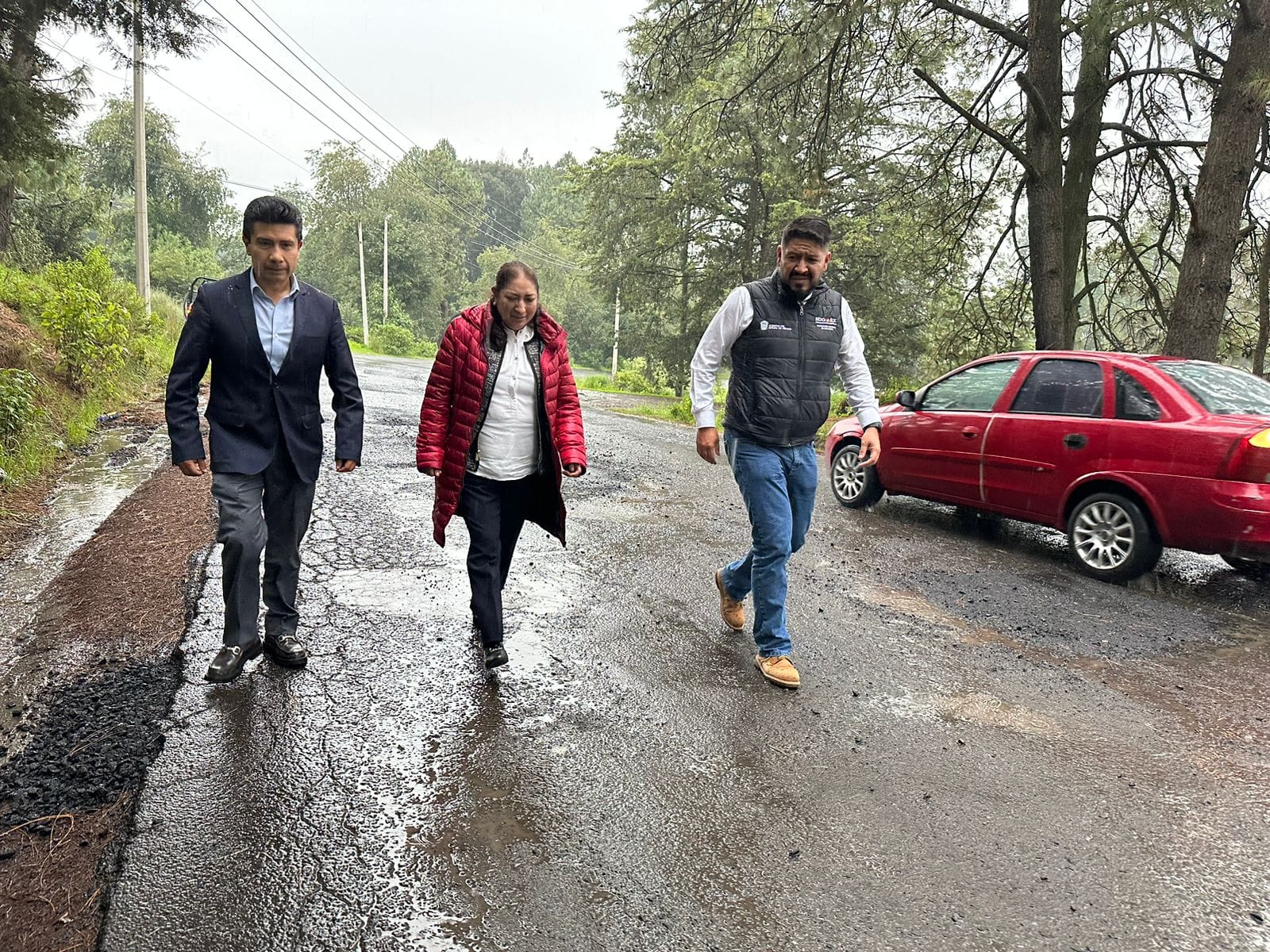 1692449886 Esta tarde la Presidenta Municipal Maria Luisa Carmona Alvarado superviso