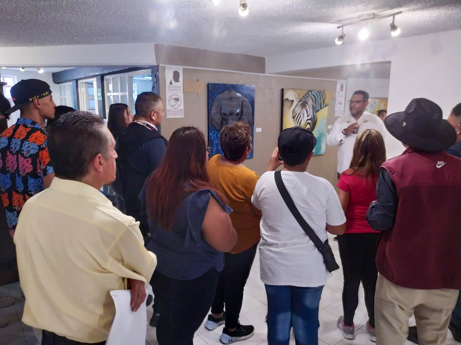 1692452165 474 Iniciamos con la exposicion Arte Reciclado en la galeria de