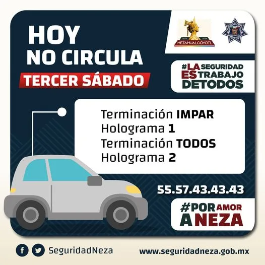 1692461749 Te recordamos que Hoy aplica el programa HoyNoCircula a vehiculos jpg