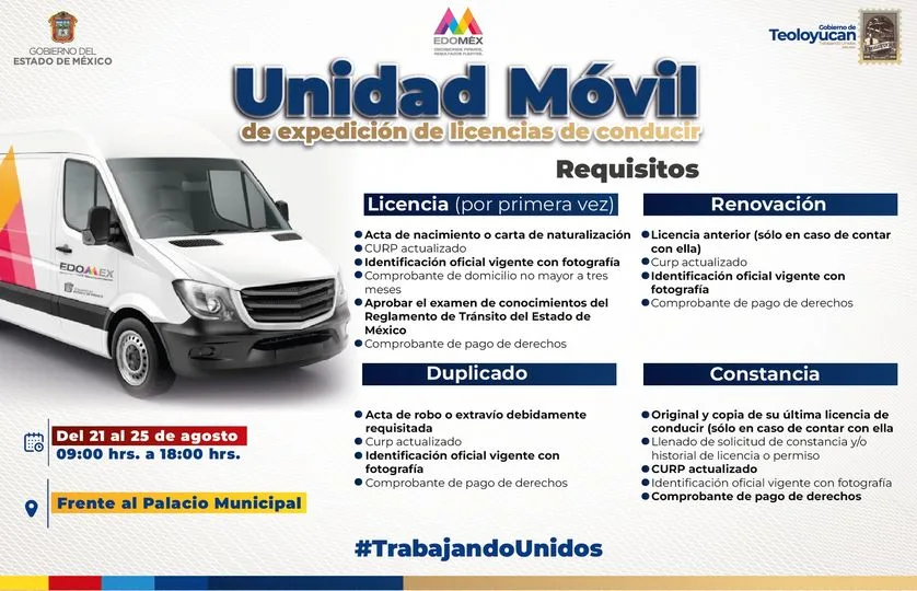 1692641862 Unidad Movil de Expedicion de Licencias de Conducir jpg