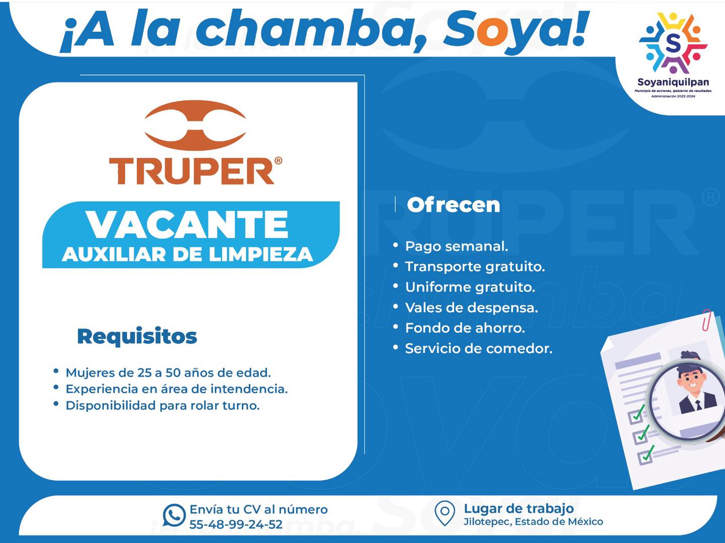 1692646448 446 ¡A LA CHAMBA SOYA ¿Te encuentras en busqueda de chamba