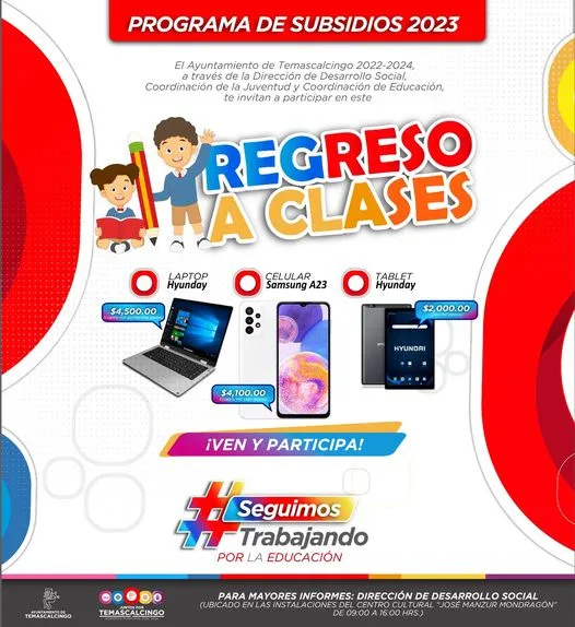 1692653509 SUBSIDIOS En este Regreso a Clases el Ayuntamiento de Temascalcingo jpg