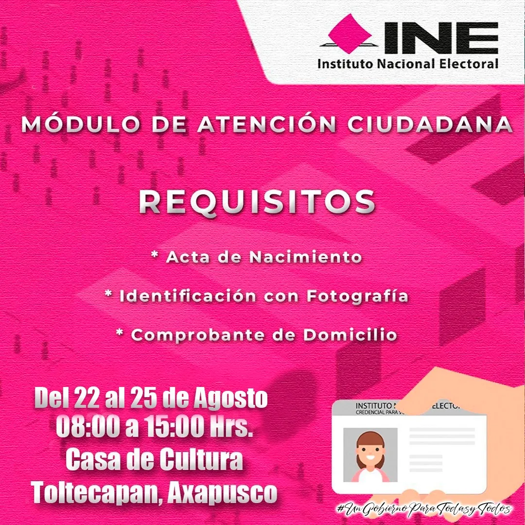 1692658842 Modulo de Atencion Ciudadana del INE Requisitos para tramitar la jpg