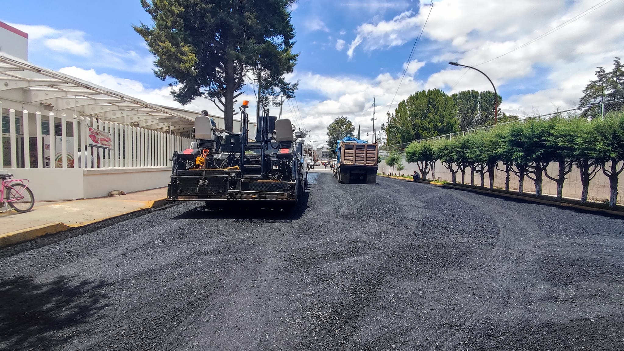 1692708508 710 Esta tarde supervisamos los avances de la obra de pavimentacion