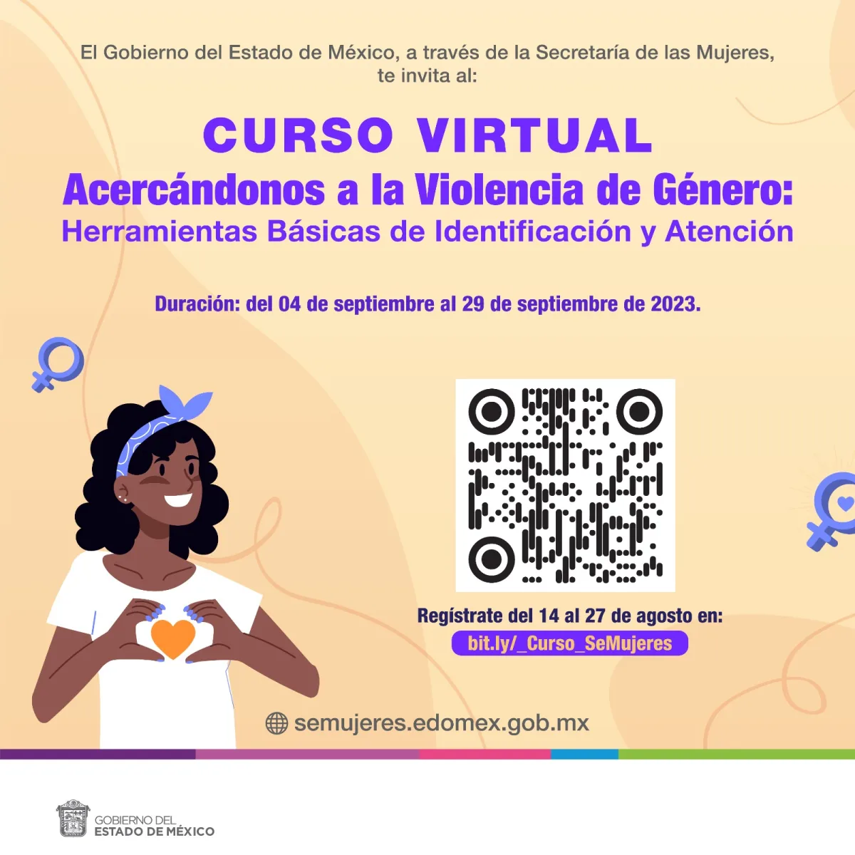 1692712481 Inscribete al Curso Virtual Acercandonos a la Violencia de Genero