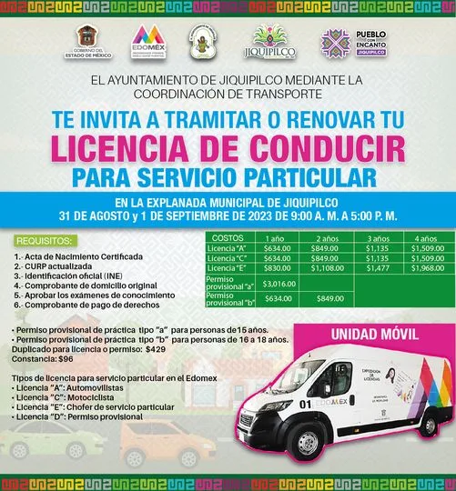 1692729688 Recuerda que las fechas para tramitar o renovar tu licencia jpg