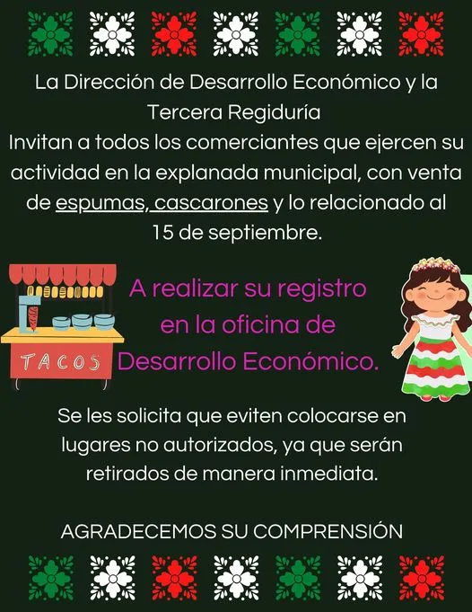 1692739893 Comercio 15 de Septiembre El Gobierno Municipal de Texcalyacac a jpg