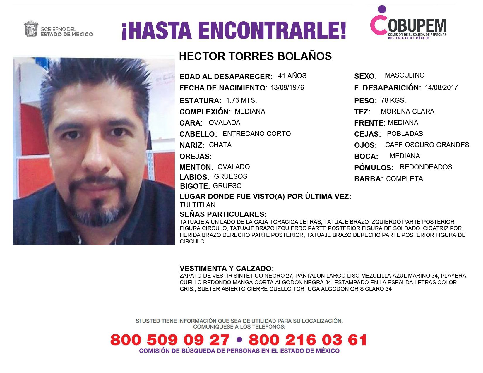 1692883503 20 ServicioALaComunidad CelulaDeBusqueda HastaEncontrarles Solicitamos su