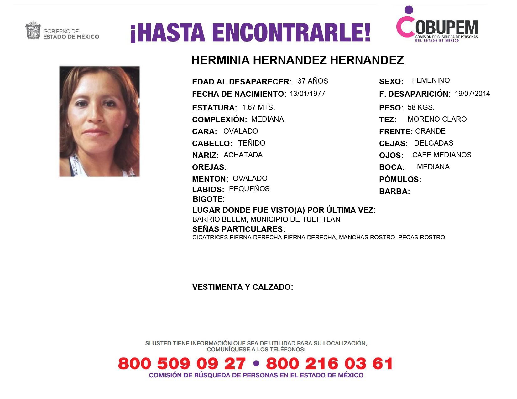 1692883511 217 ServicioALaComunidad CelulaDeBusqueda HastaEncontrarles Solicitamos su