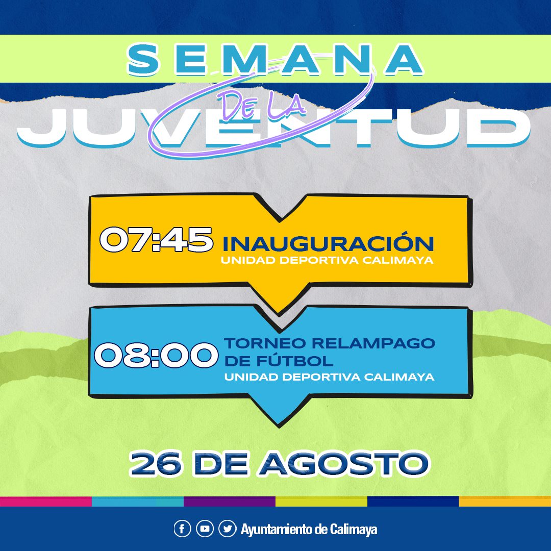 1692968729 481 ¡La Semana de la Juventud 2023 se acerca Consulta el