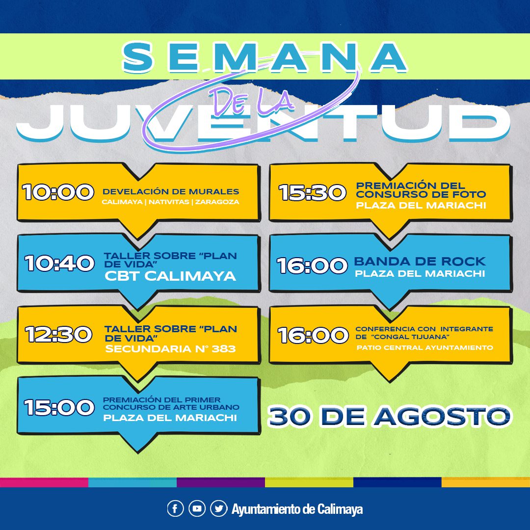 1692968743 705 ¡La Semana de la Juventud 2023 se acerca Consulta el