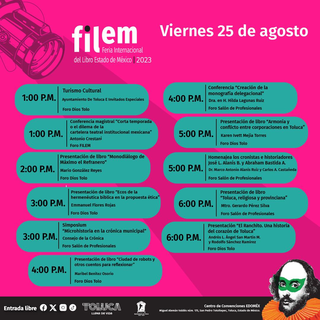 1692973349 31 ¡ES HOY ES HOY Llego la FilemMx 2023 a Toluca