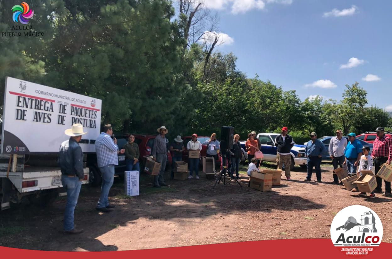 1692976547 418 Esta tarde hicimos entrega de Paquetes de Aves de Postura