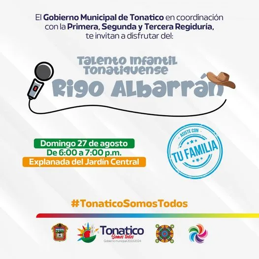 1692977513 Este proximo domingo disfruta del talento infantil de Rigo Albarran jpg