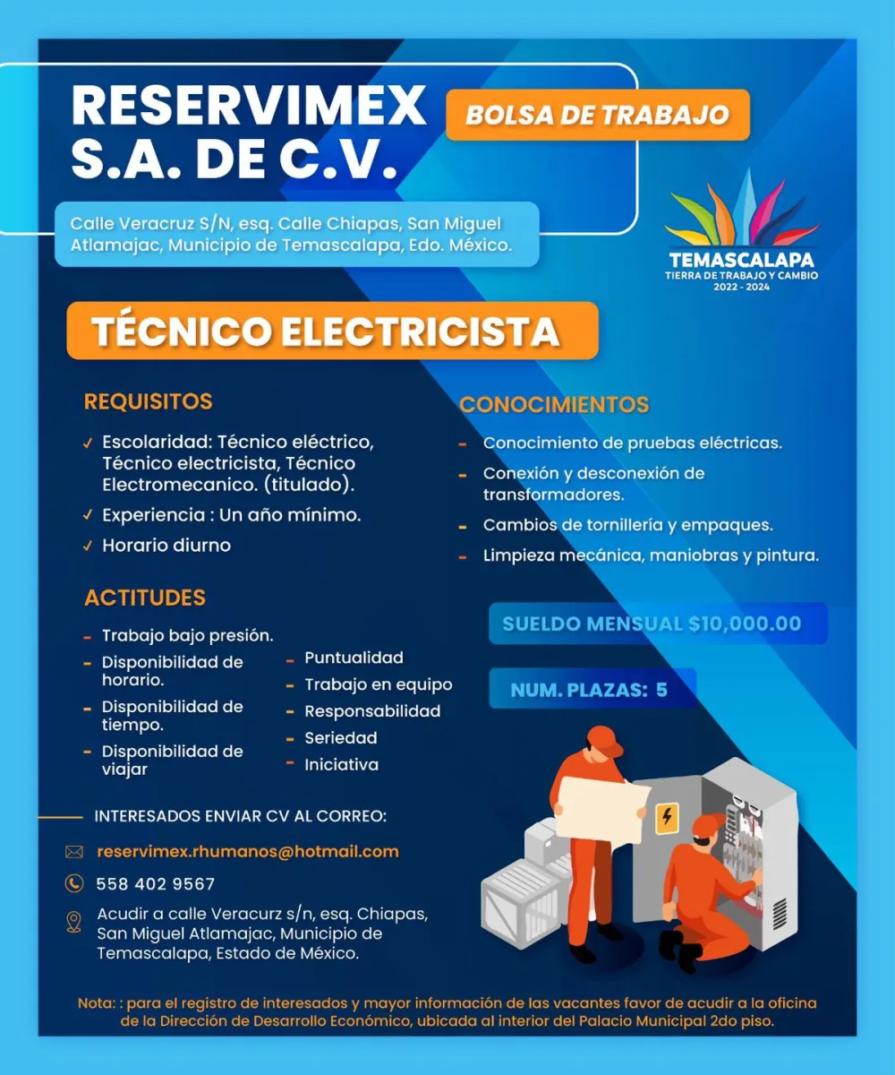 1692999909 990 Empleo Te compartimos las vacantes de empresas interesadas en