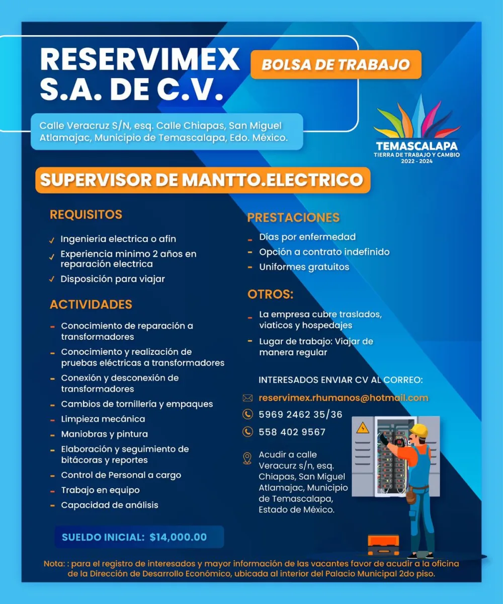 1692999916 346 Empleo Te compartimos las vacantes de empresas interesadas en