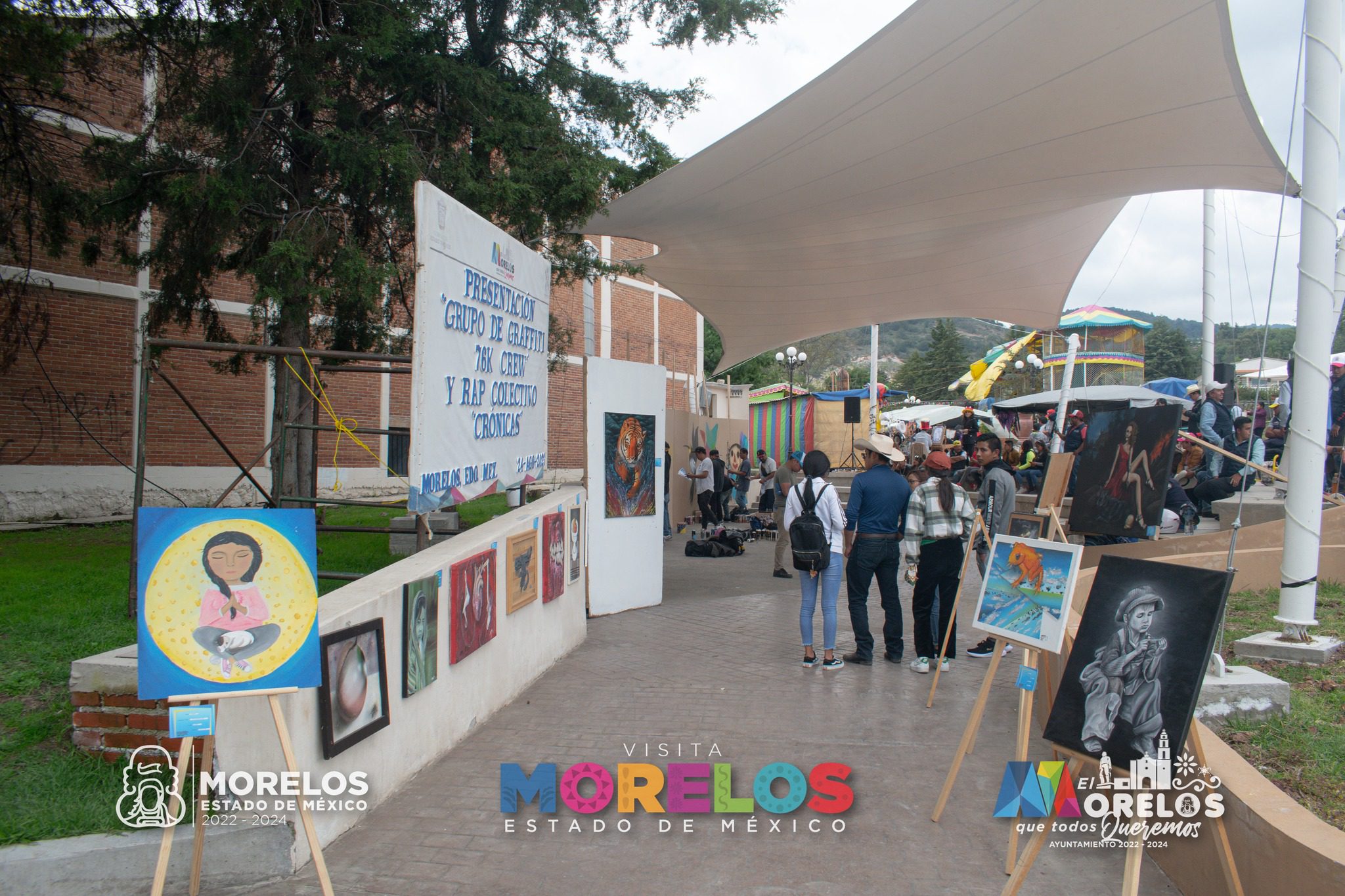 1693000857 940 En la FeriaMorelos2023 podras encontrar la Exposicion de Grafitti y