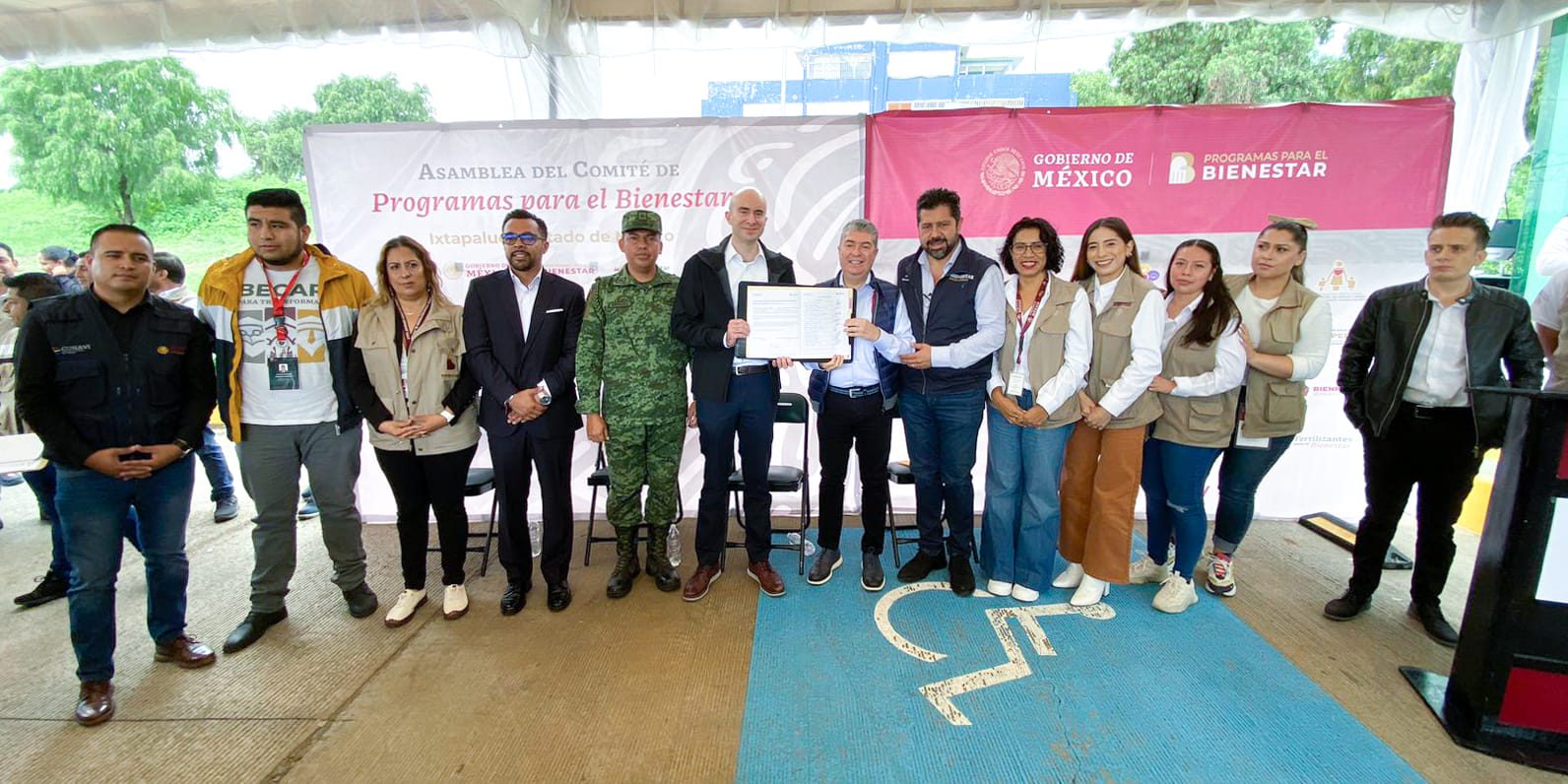 1693001325 807 Autoridades municipales asistieron al corte del liston inaugural de la