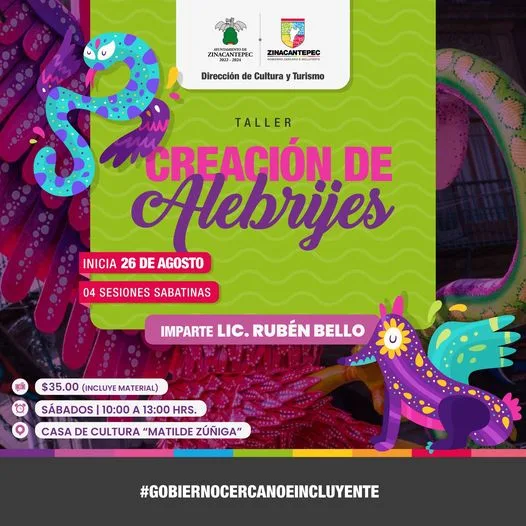 1693056502 Taller Creacion de Alebrijes jpg