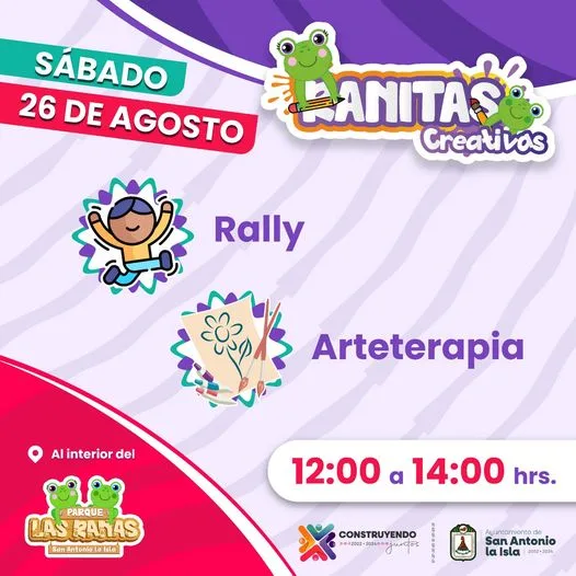 1693060943 Hoy tendremos Rally y Arteterapia en RanitasCreativas jpg