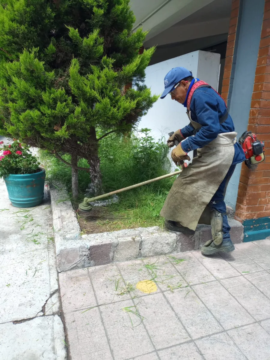 1693062972 246 Personal de ServiciosPublicos acudieron a la Escuela Primaria Adolfo Lopez