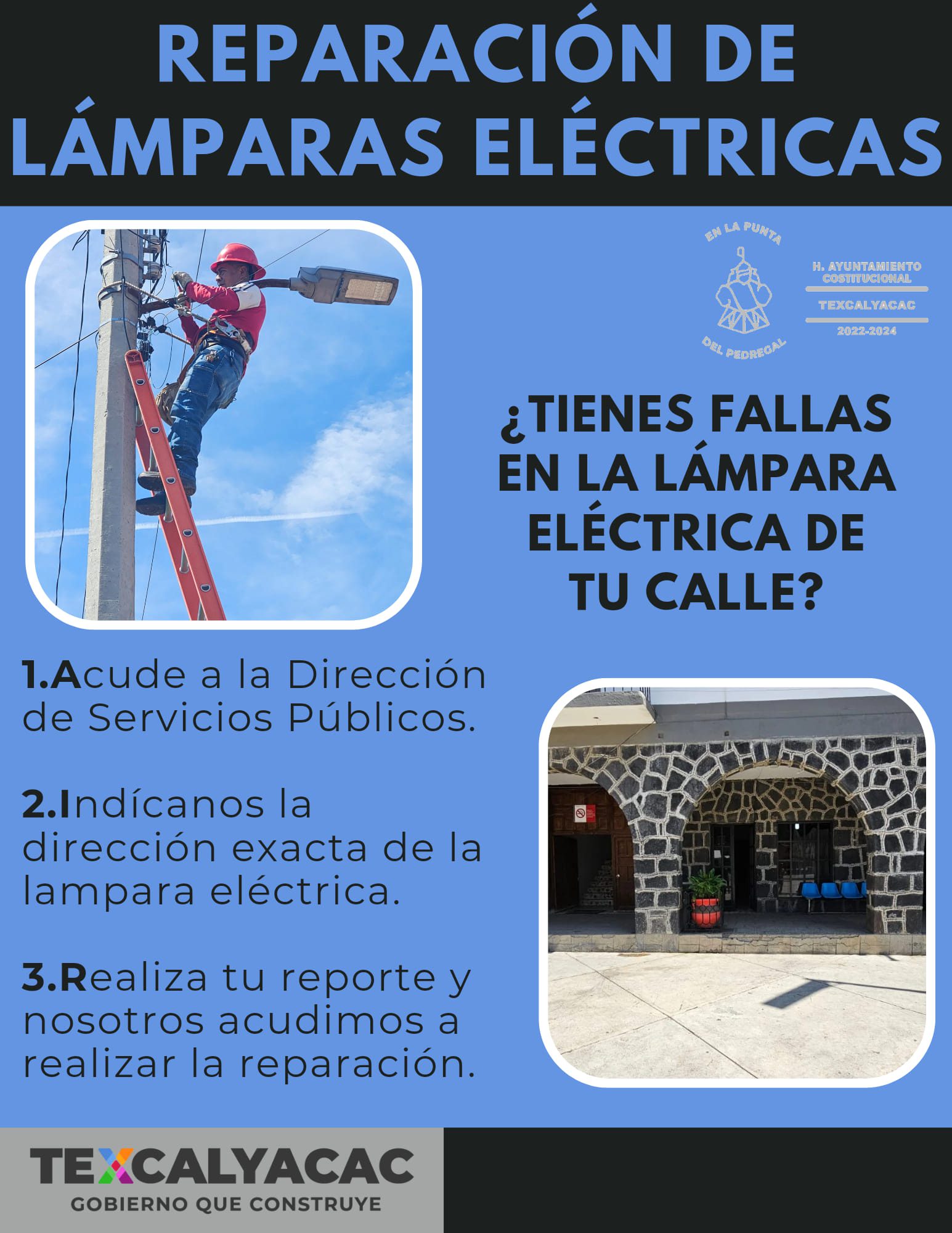 1693064643 962 ¿Tienes fallas en las lamparas electricas de tu calle