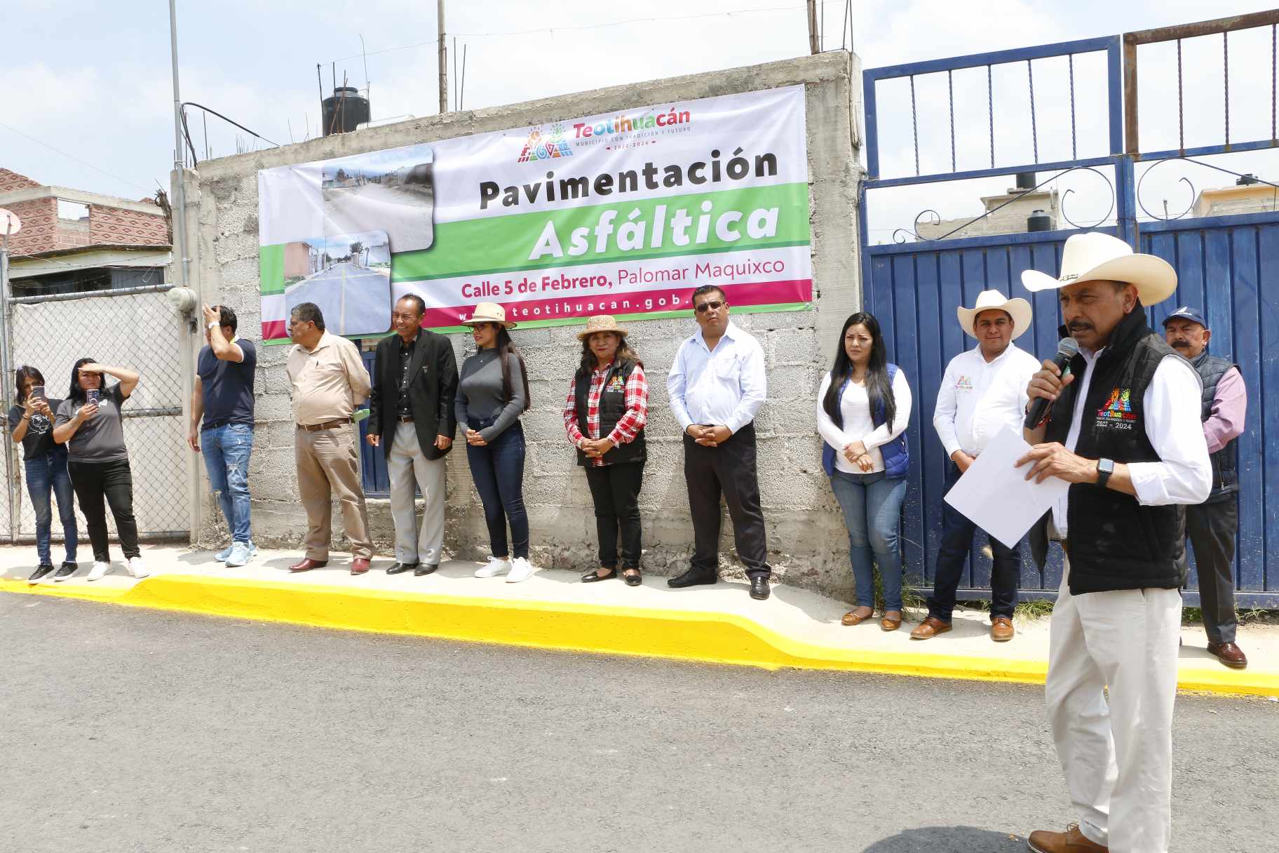 1693082124 748 Corte de liston por la inauguracion de la obra Pavimentacion