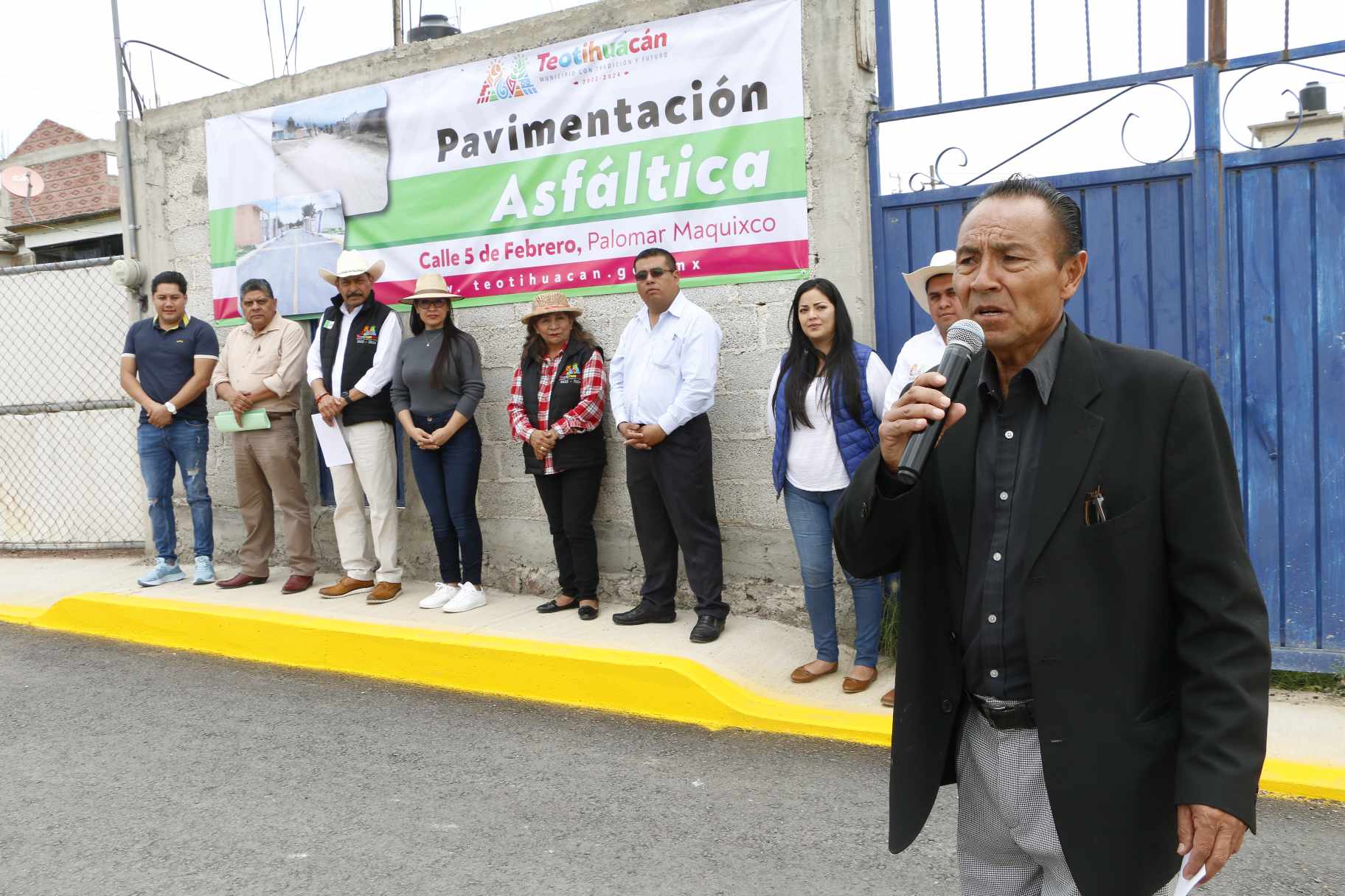 1693082132 391 Corte de liston por la inauguracion de la obra Pavimentacion