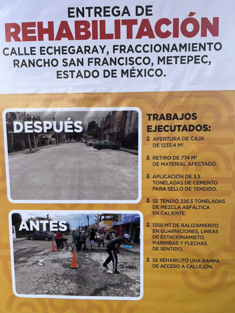 1693170006 Hoy entregamos la rehabilitacion de la calle Echegaray en el