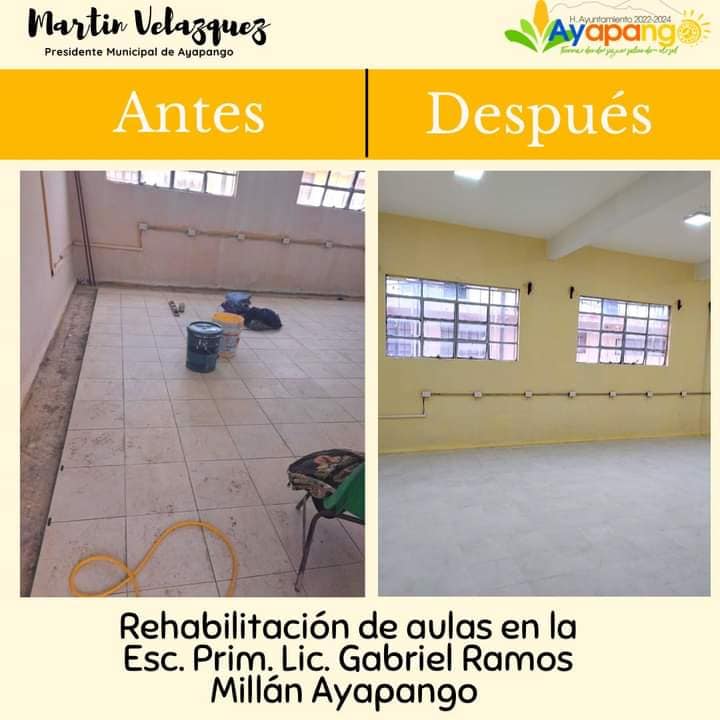 1693254706 546 RehabilitacionAulas El Gobierno Municipal de Ayapango administracion 2022 2024