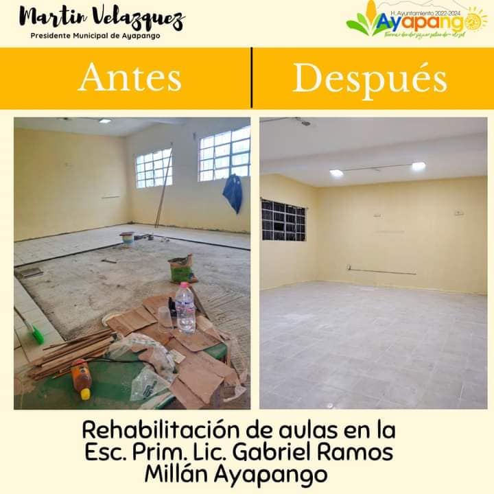 1693254709 212 RehabilitacionAulas El Gobierno Municipal de Ayapango administracion 2022 2024