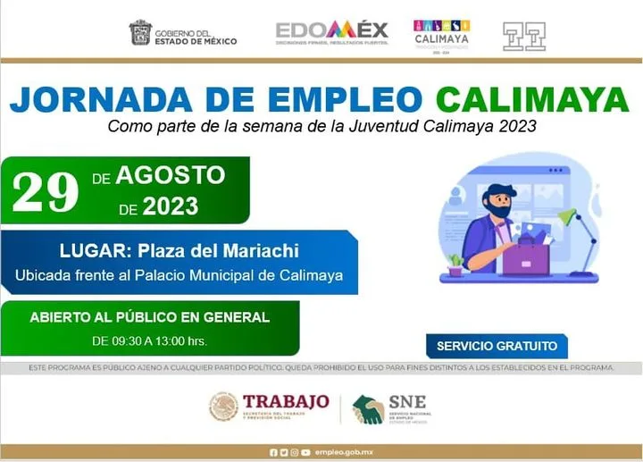 1693258101 Te invitamos a visitar la Jornada del Empleo Calimaya 2023 jpg