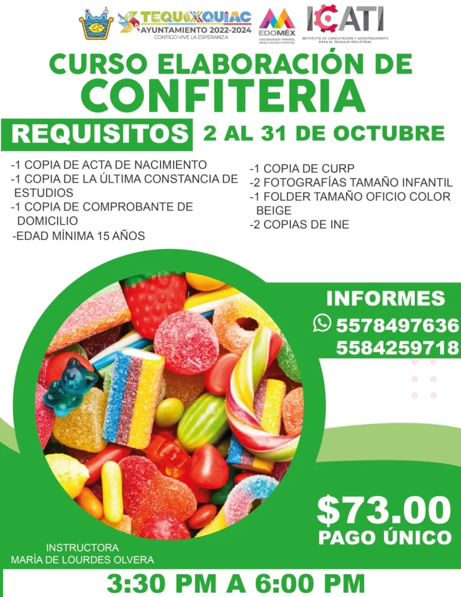 1693258885 964 Atencion Tequixquenses se abre convocatoria para inscribirte a los cursos