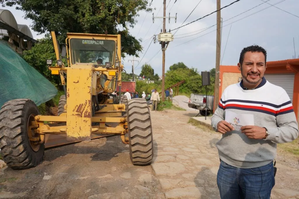 1693313021 Dimos inicio a los trabajos de la construccion de pavimentacion jpg