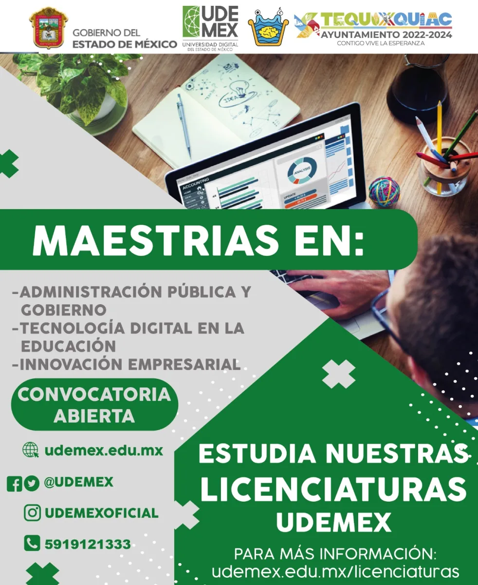 1693331006 871 ¡YA PUEDES ESTUDIAR EN LINEA Atencion la UDEMEX ya esta