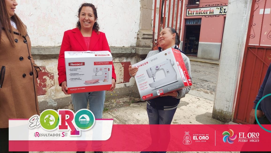 1693333951 563 La presidenta Ruth Salazar hizo la entrega de maquinas de