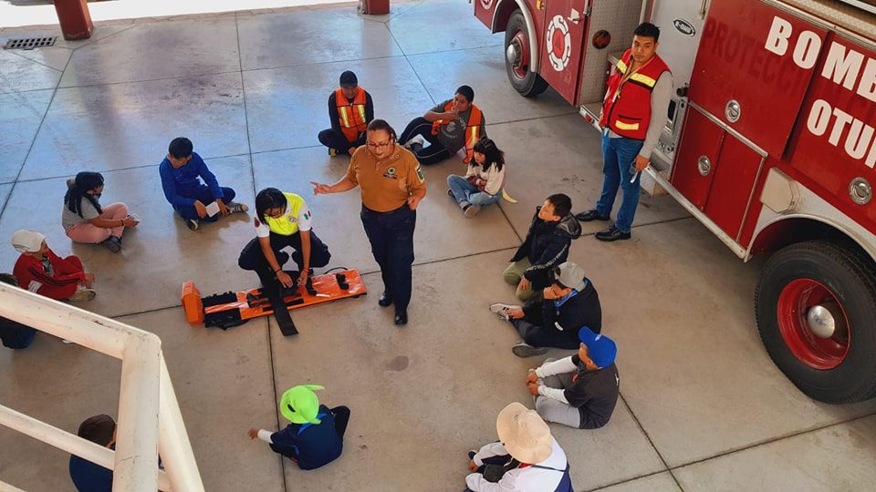 1693343137 874 La Direccion de Proteccion Civil y Bomberos Otumba recibio a