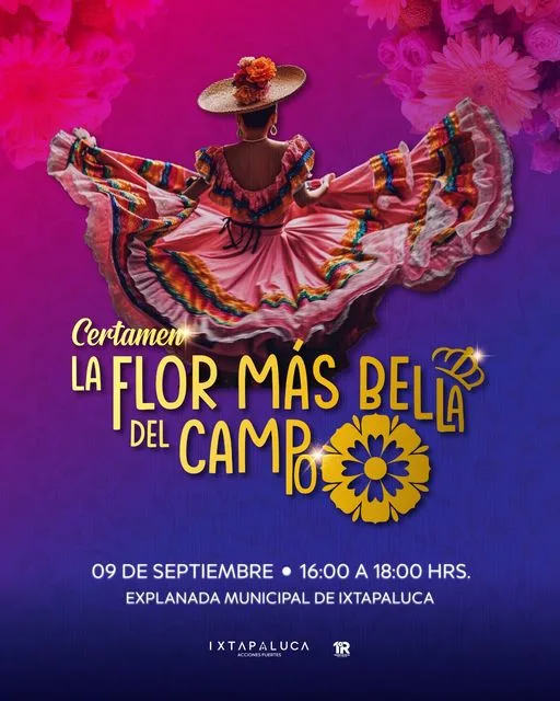 1693398618 La primera regiduria te invita al Certamen La flor mas jpg