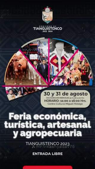 1693404273 Hoy inicia la Feria Economica Turistica Artesanal y Agropecuaria Asiste